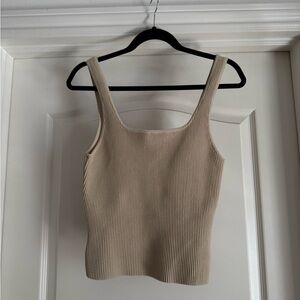 Aritzia Babaton Ribbed Contour Tank